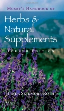 Cover art for Mosby's Handbook of Herbs & Natural Supplements, 4e