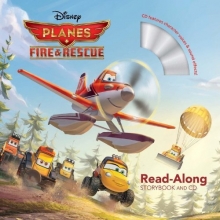 Cover art for Planes: Fire & Rescue Read-Along Storybook and CD