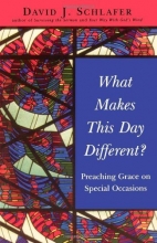 Cover art for What Makes This Day Different?: Speaking Grace on Special Occasions