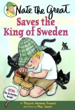 Cover art for Nate the Great Saves the King of Sweden