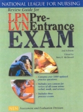 Cover art for Review Guide for LPN/LVN Pre Entrance Exam, Second Edition