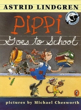 Cover art for Pippi Goes to School