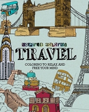 Cover art for Travel Inspired Coloring