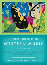 Cover art for Concise History of Western Music (Third Edition)