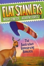 Cover art for Flat Stanley's Worldwide Adventures #8: The Australian Boomerang Bonanza