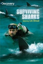 Cover art for Surviving Sharks featuring Les Stroud - Discovery Channel