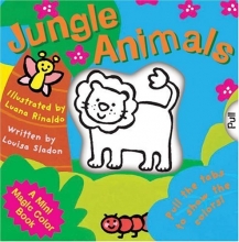 Cover art for A Mini Magic Color Book: Jungle Animals (Magic Color Books)