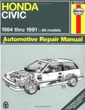 Cover art for Honda Civic 1984 Thru 1991: All Models (Haynes Manuals)