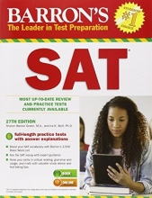 Cover art for Barron's SAT, 27th Edition (Barron's Sat (Book Only))