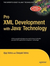 Cover art for Pro XML Development with Java Technology