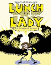 Cover art for Lunch Lady and the League of Librarians: Lunch Lady #2