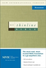 Cover art for NIV Thinline Bible, Black