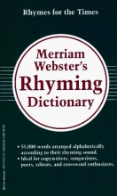 Cover art for Merriam-Webster's Rhyming Dictionary