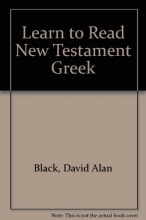 Cover art for Learn to Read New Testament Greek