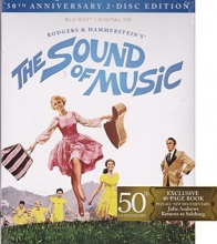 Cover art for The Sound of Music 50th Anniversary 2-Disc Edition with 40-Page Book
