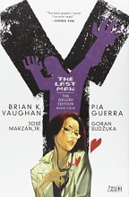 Cover art for Y: The Last Man, Book 4, Deluxe Edition