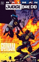 Cover art for Batman-Judge Dredd: Vendetta in Gotham