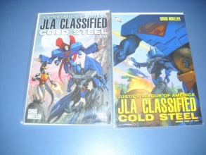 Cover art for Jla Classified: Cold Steel (books one & two)
