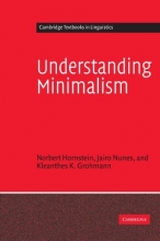 Cover art for Understanding Minimalism (Cambridge Textbooks in Linguistics)