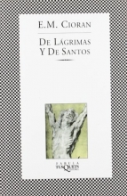 Cover art for De lagrimas y de santos (Biblioteca en Fabula) (Spanish Edition)