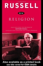 Cover art for Russell on Religion: Selections from the Writings of Bertrand Russell