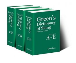 Cover art for Green's Dictionary of Slang (3 Volumes)