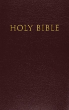 Cover art for KJV, Reference Bible, Giant Print, Imitation Leather, Burgundy, Red Letter Edition