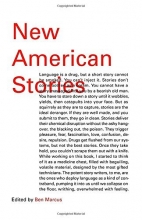 Cover art for New American Stories (Vintage Contemporaries)