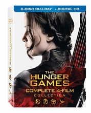 Cover art for The Hunger Games: Complete 4 Film Collection [Blu-ray + Digital HD]