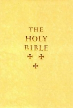 Cover art for The Holy Bible: King James version / The Pennyroyal Caxton Bible