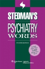 Cover art for Stedman's Psychiatry Words (Stedman's Word Books)