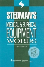 Cover art for Stedman's Medical & Surgical Equipment Words (Stedman's Word Book Series)
