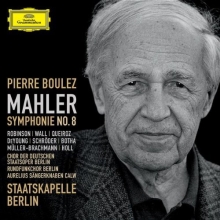 Cover art for Mahler: Symphony No. 8 ~ Boulez