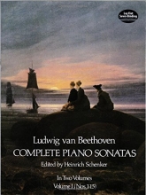 Cover art for Ludwig Van Beethoven Complete Piano Sonatas Volume 1 (Nos. 1-15)