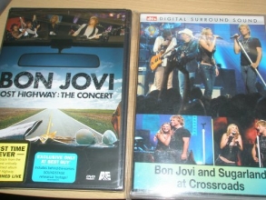 Cover art for Bon Jovi Lost Highway Concert Dvd+ Crossroads DVD