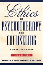 Cover art for Ethics in Psychotherapy and Counseling: A Practical Guide
