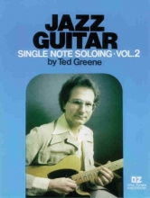 Cover art for Jazz Guitar Single Note Soloing,  Volume 2