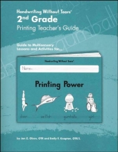 Cover art for Second Grade Printing Teachers Guide