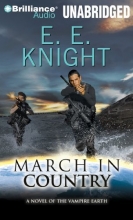 Cover art for March in Country (Vampire Earth Series)