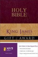 Cover art for KJV Gift & Award Bible, Revised
