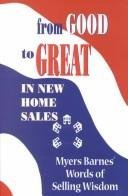Cover art for From Good to Great in New Home Sales