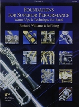 Cover art for W32PR - Foundations for Superior Performance: Warm-ups and Technique for Band: Percussion