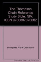 Cover art for The Thompson Chain-Reference Study Bible: NIV. ISBN 9780887070082