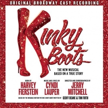 Cover art for Kinky Boots, The New Musical based on a True Story