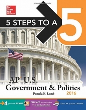 Cover art for 5 Steps to a 5 AP US Government & Politics 2016 (5 Steps to a 5 on the Advanced Placement Examinations Series)