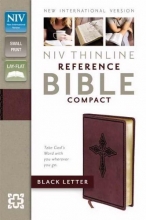 Cover art for NIV*Thinline Reference Bible/Compact-Blk Cherry DuoTone
