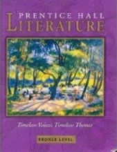 Cover art for PRENTICE HALL LITERATURE TIMELESS VOICES TIMELESS THEMES STUDENT        EDITION GRADE 7 REVISED 7E 2005C