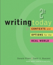 Cover art for Writing Today: Contexts and Options for the Real World, 2nd Edition