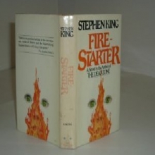 Cover art for FIRESTARTER By STEPHEN KING 1980 Reprint Edition assumed