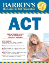 Cover art for Barron's ACT, 17th Edition